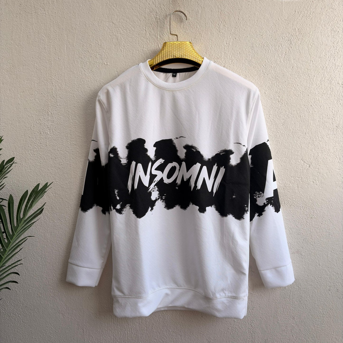 Full sleeve round neck tshirt buy @250 rs only (White)