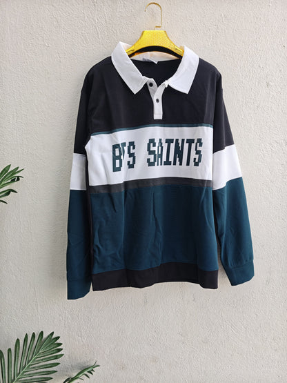Men's korean Collar premium old money Zipper Full sleeve tshirts@249 (Fabric Reference – Please Read Description)