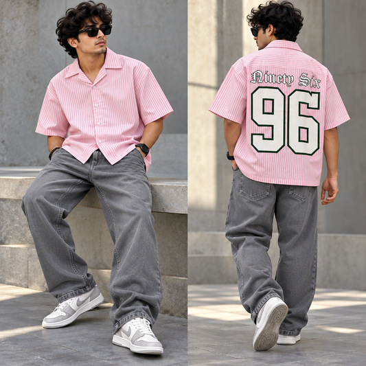 2 in 1 Combo Boxy baggy back printed shirts + Baggy jeans pant buy @600 rs