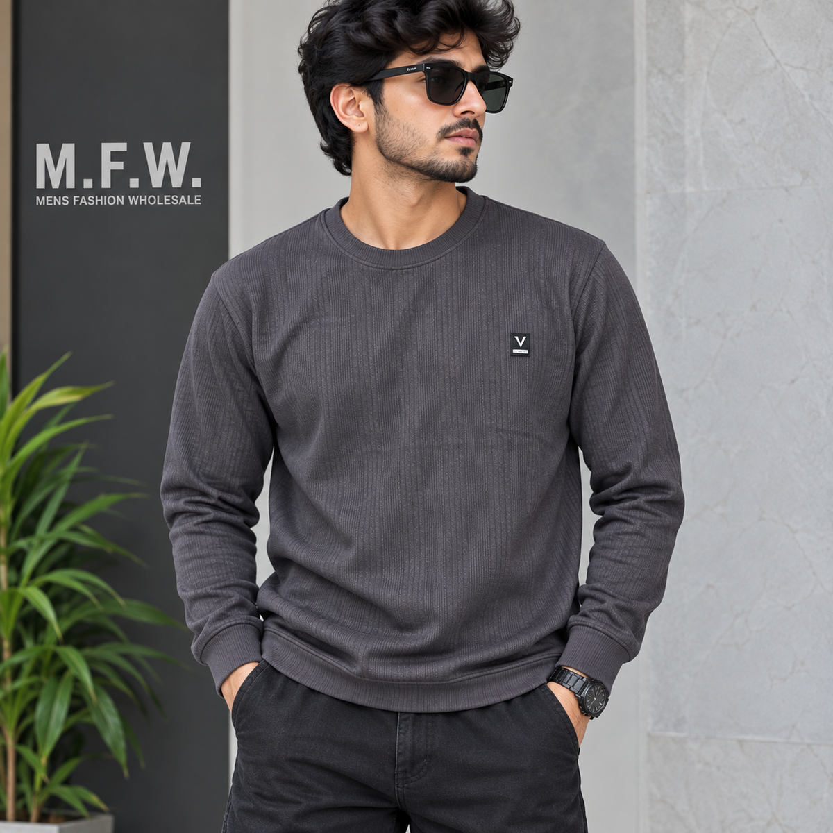 MFW round neck full sleeve Tshirt 1 pc @199 and 3 pcs @ 499