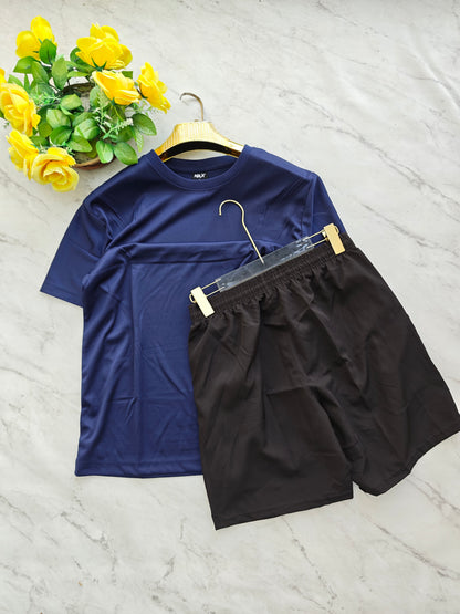 2 in 1 Combo Dry fit tshirt + Shorts buy @250 rs only