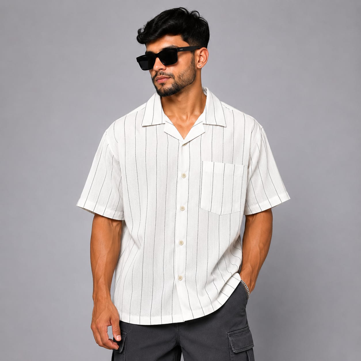 D3 MFW Cuban collar shirts buy 3 pcs @499 and 1 pcs @199