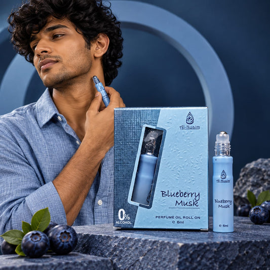 Blueberry musk Alcohol Free attar perfume