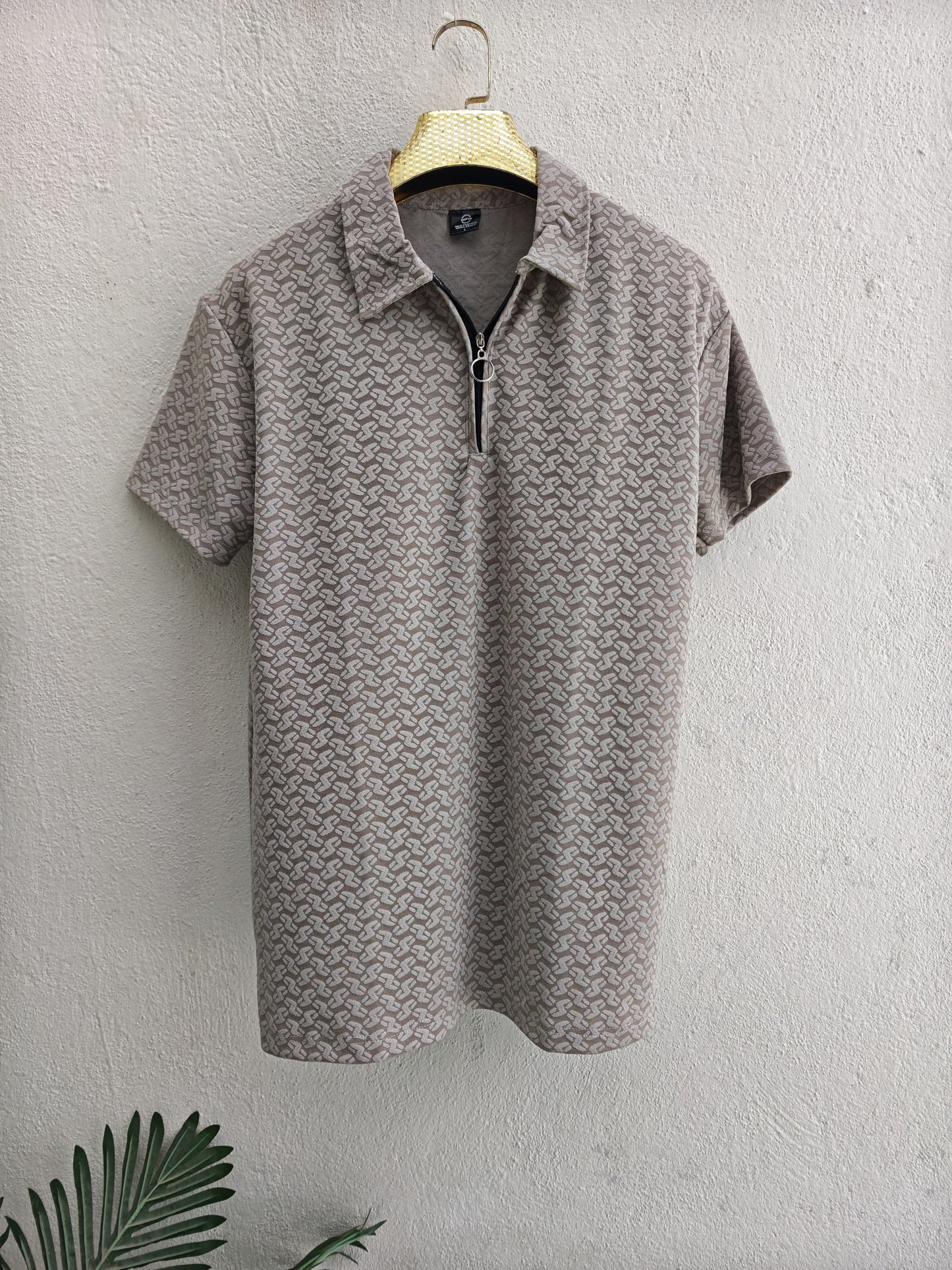 Mfw Half sleeve zipper Tshirt 1 pc @199 and 3 pcs @ 499