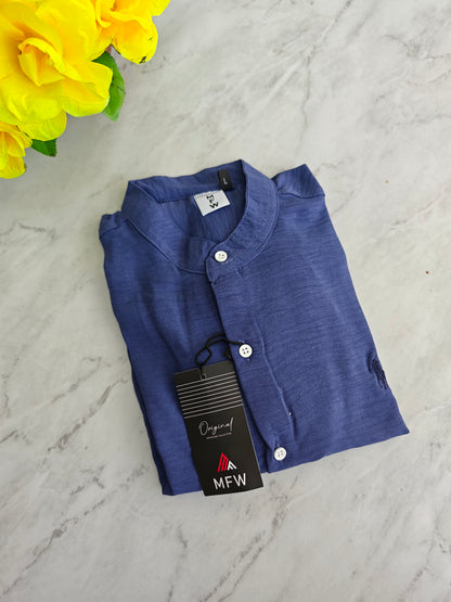 MFW Chinese collar crush lenin full sleeve shirts Single pcs @299 and Buy 4 pcs combo @999