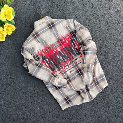 Men's Double pocket  baggy Back printed shirt single pcs @350 and Buy 3 pc combo @999