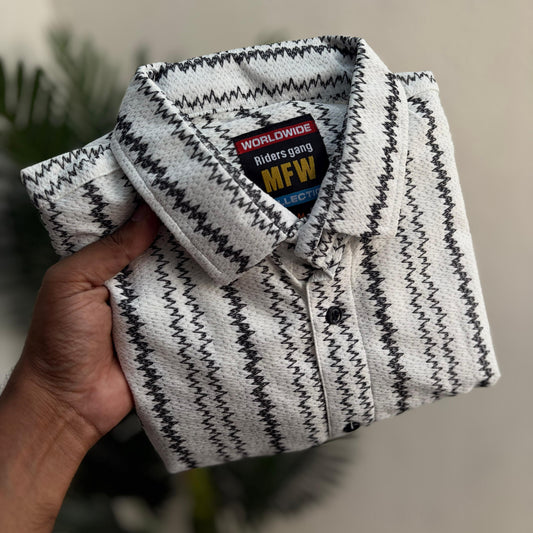 MFW Zig zag Shirts single pcs @299 and Buy 4 pcs combo @999