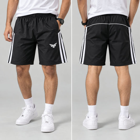 NS 3 line back side piping shorts buy 3 pcs @499 and 1 pcs @199