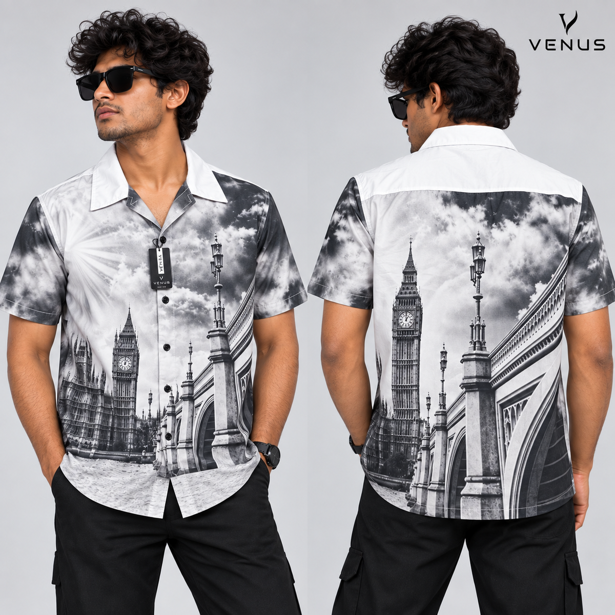 MFW designer Cuban collar shirts buy @250 rs only