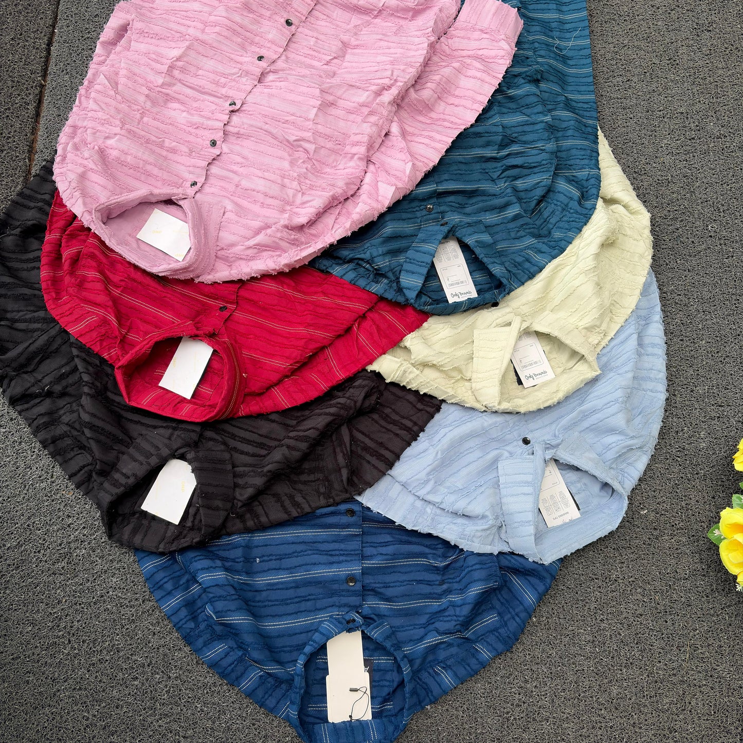 3 in 1 combo torn fabric fullsleev  shirts buy 3 pcs @499 only