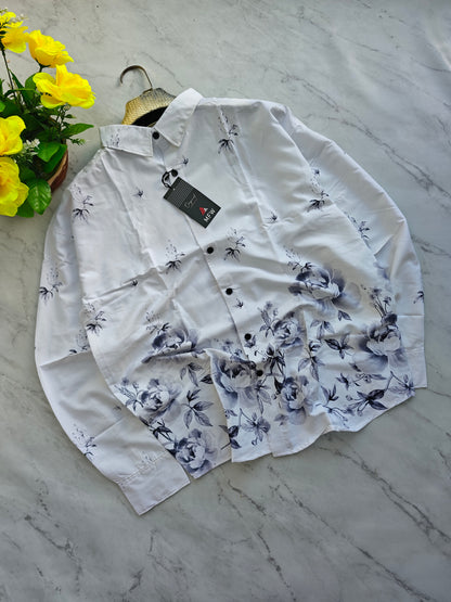 Men's Full sleeve Bottom Viscose Printed Shirts single pcs @350 and Buy 3 pc combo @999