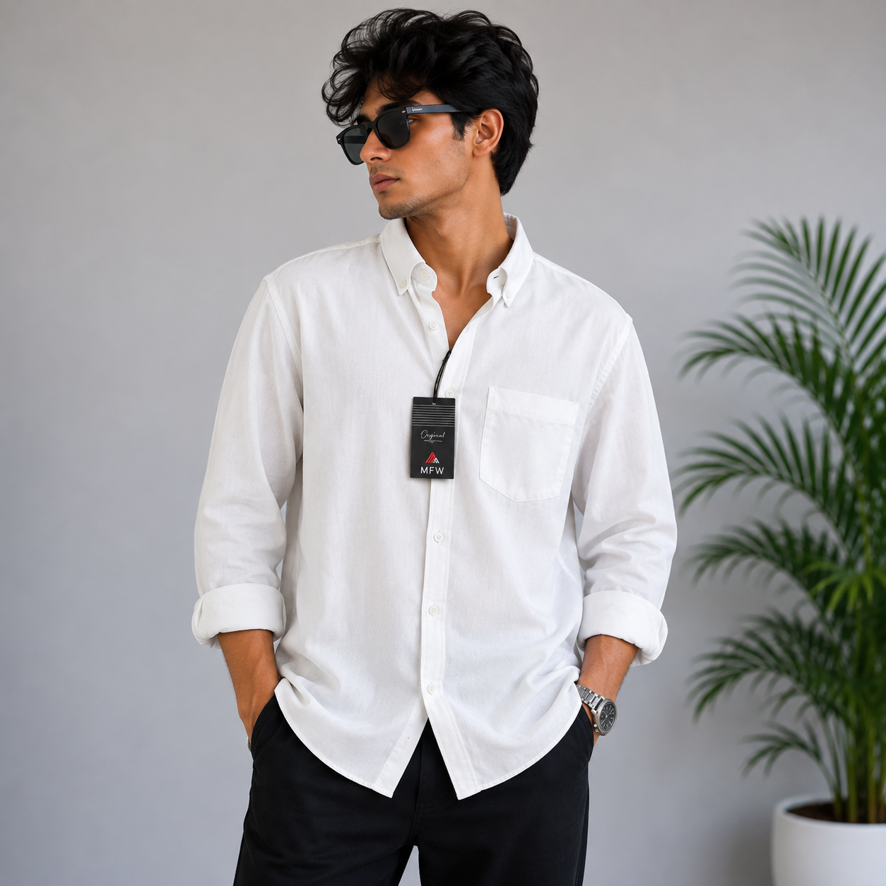 MFW Crush fabric old money type Lenin Shirts single pcs @299 and Buy 4 pcs combo @999