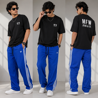 NS 3 Line baggy type track pants buy 3 pcs @499(Pls read description before ordering)