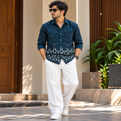 2 in 1 Combo MFW bottom printed shirts + Korean Baggy pant buy @600 rs only