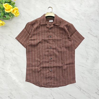 D4 MFW Cuban collar shirts buy 3 pcs @499 and 1 pcs @199