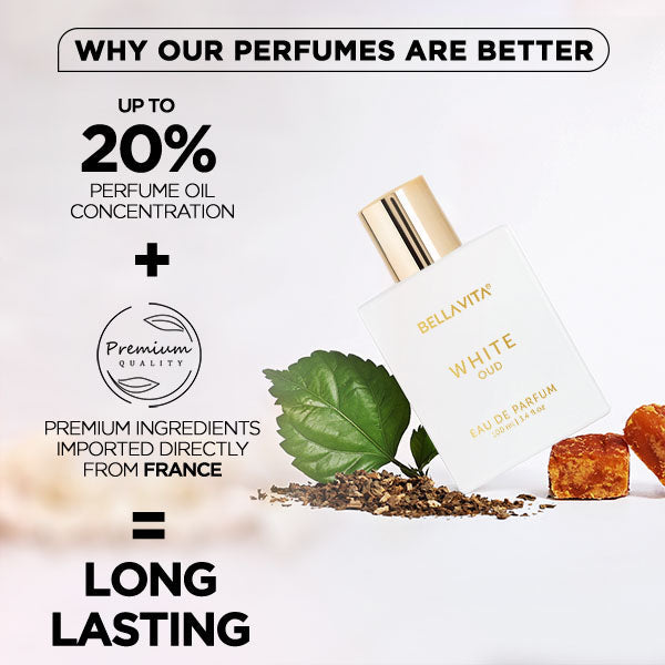 Bellavita WHITE Oud Unisex Perfumes - 100ml