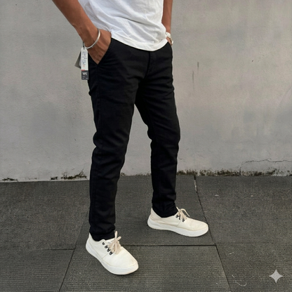 Mens side packet balloonfit heavy quality jeans Buy 2 pcs combo @999(Black )