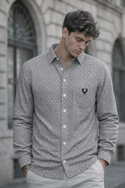 Mfw full sleeve laffer cotton shirts buy @200 rs only (D4)