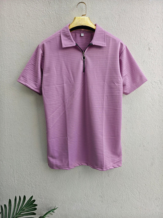 MFW Half sleeve Zipper Tshirt 1 pc @199 and 3 pcs @ 499