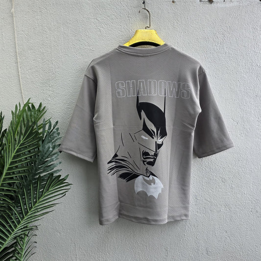 Round neck Front and back Printed droup shoulder Tshirt 1 pc @199 and 3 pcs @ 499