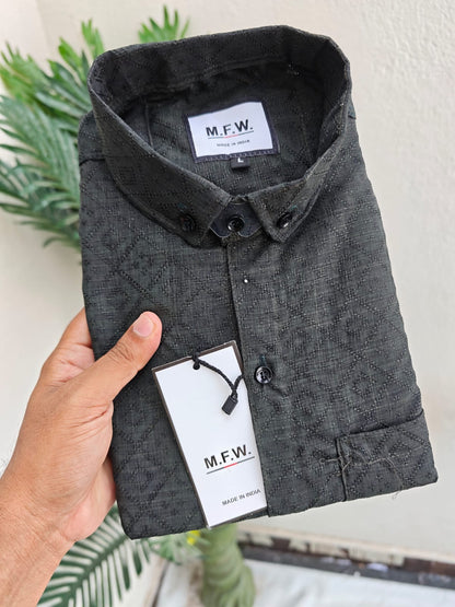 MFW Texture fabric shirts Single pcs @299 and Buy 4 pcs combo @999(D2)