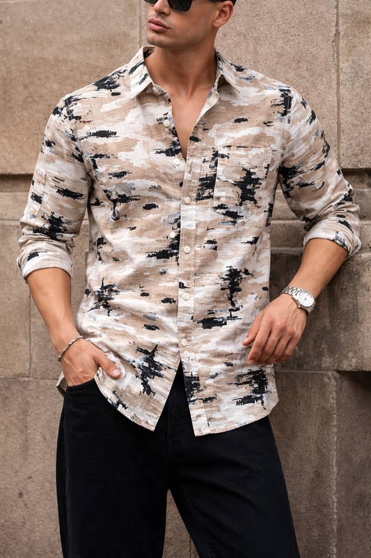 Mfw self design printed Shirts single pcs @299 and Buy 4 pcs combo @999