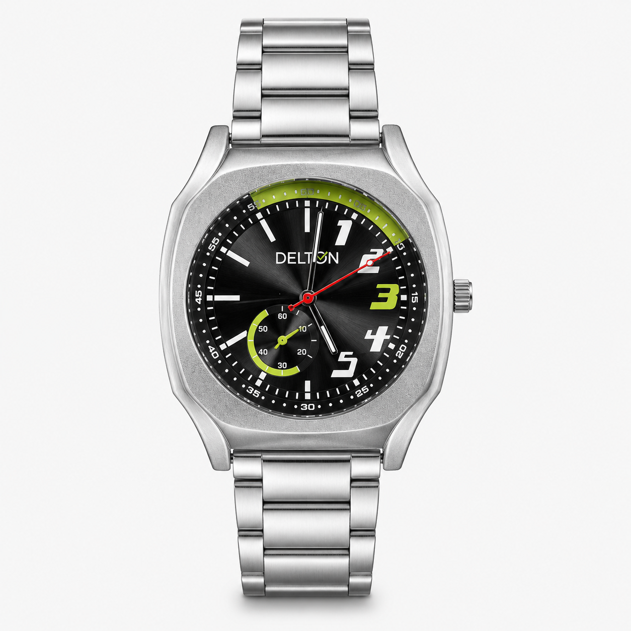 Mens most trendy Sliver strap watches @200