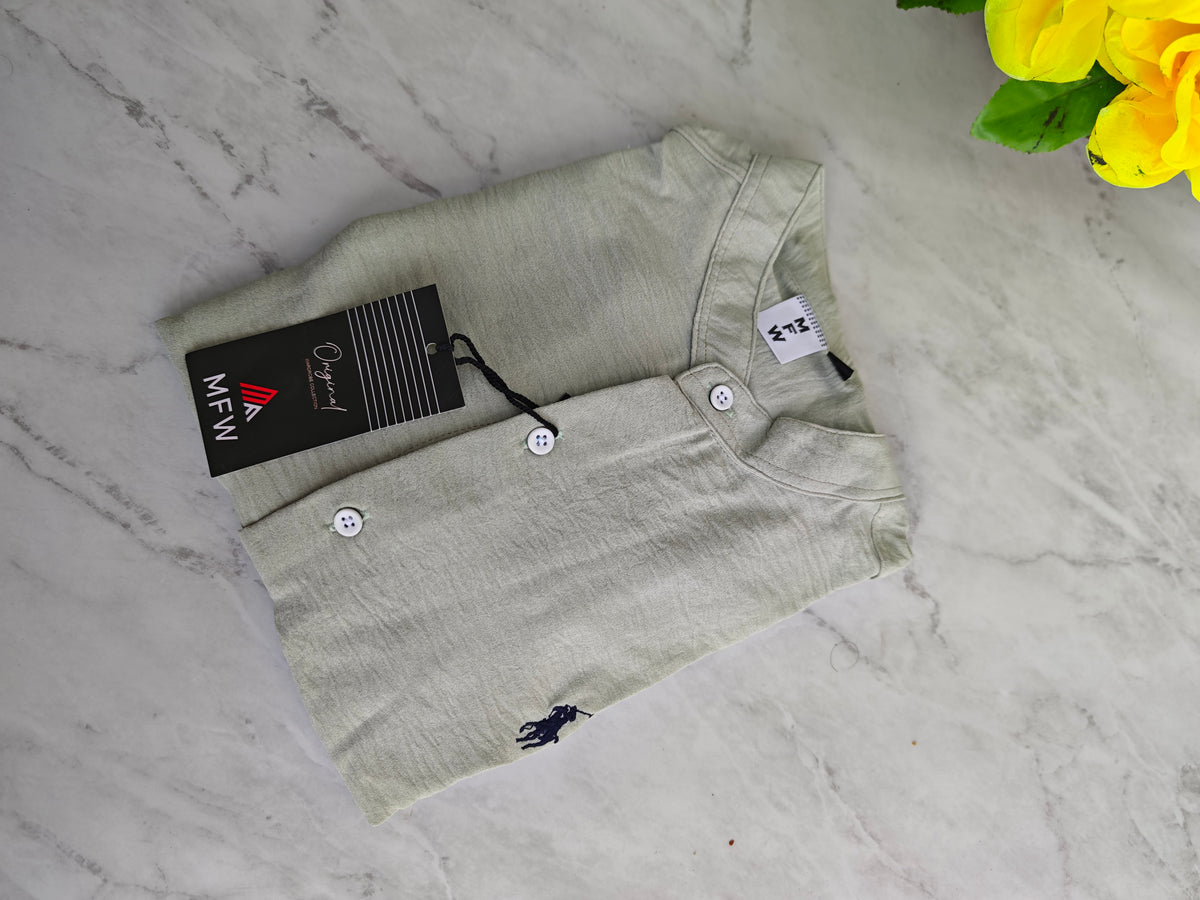 MFW Chinese collar crush lenin full sleeve shirts Single pcs @299 and Buy 4 pcs combo @999