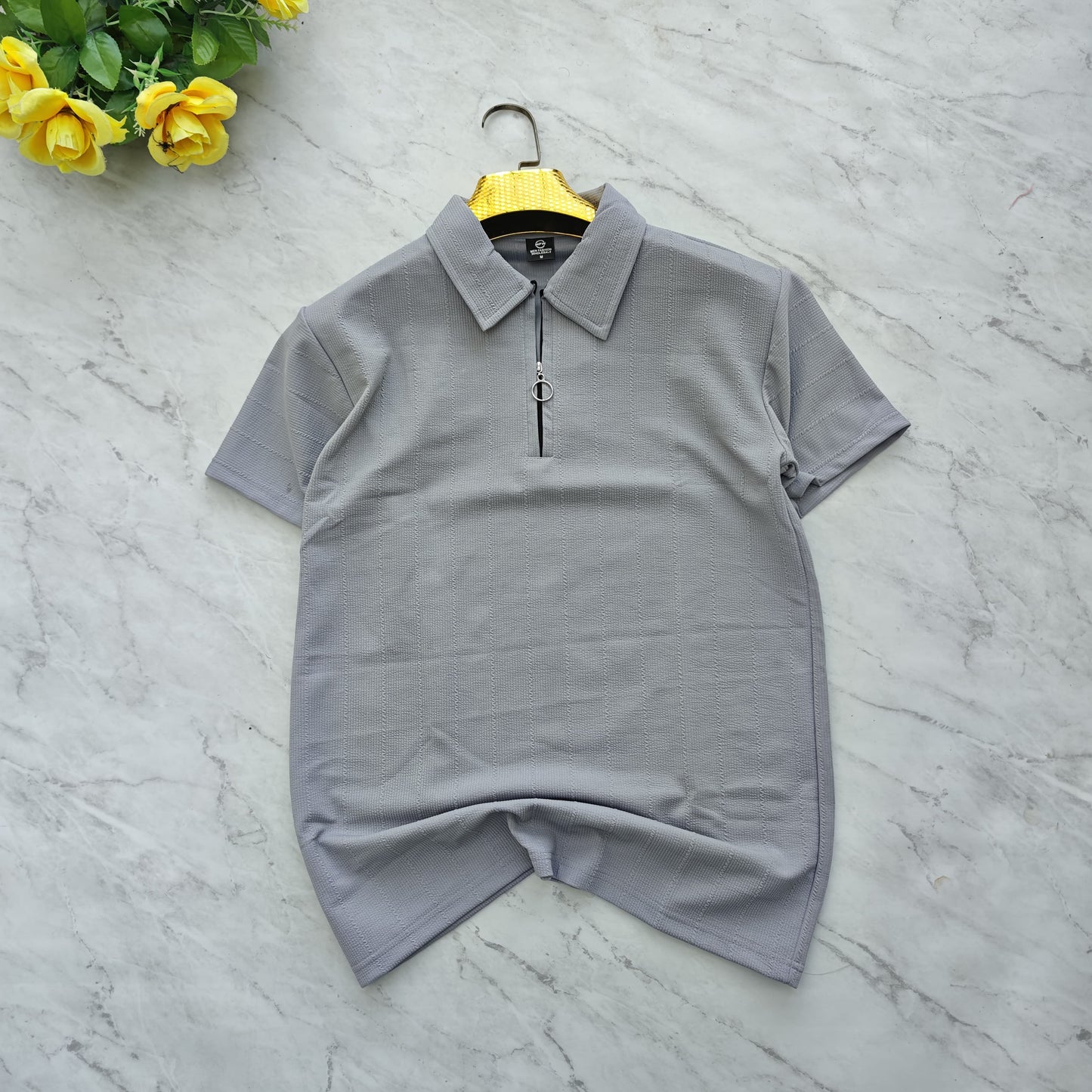 Mfw Half sleeve zipper Tshirt 1 pc @199 and 3 pcs @ 499