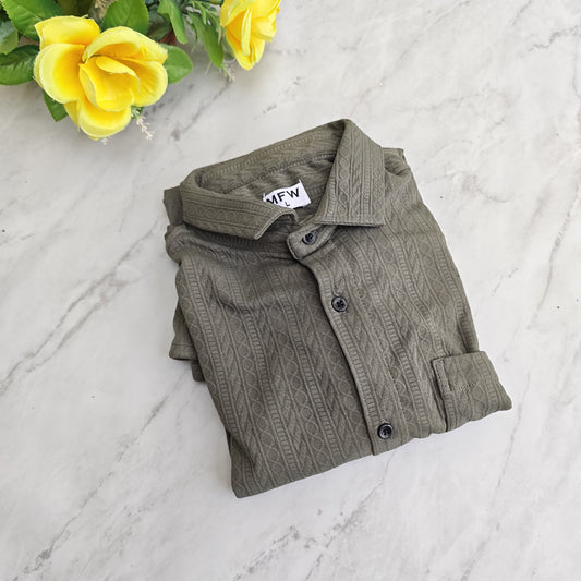 Textured Jacquard fabric Shirts single pcs @299 and Buy 4 pcs combo @999