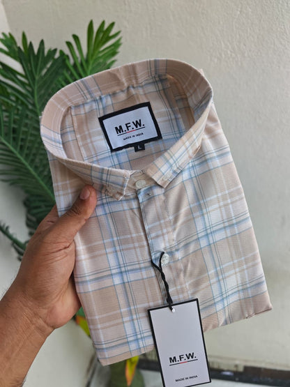 MFW Old money type Oxford Checked shirts Single pcs @299 and Buy 4 pcs combo @999