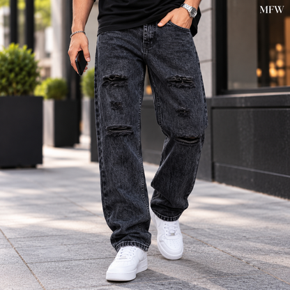 Men's torn mom fit jeans pants buy @450 rs only