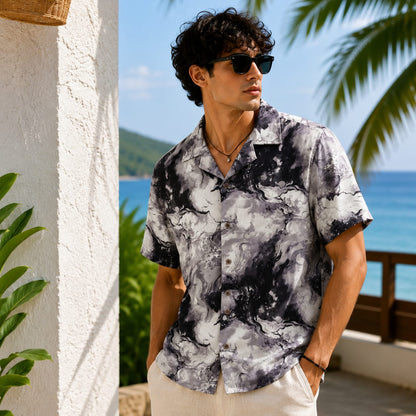 IMP viscose printed cuban collar shirts buy @250 rs only