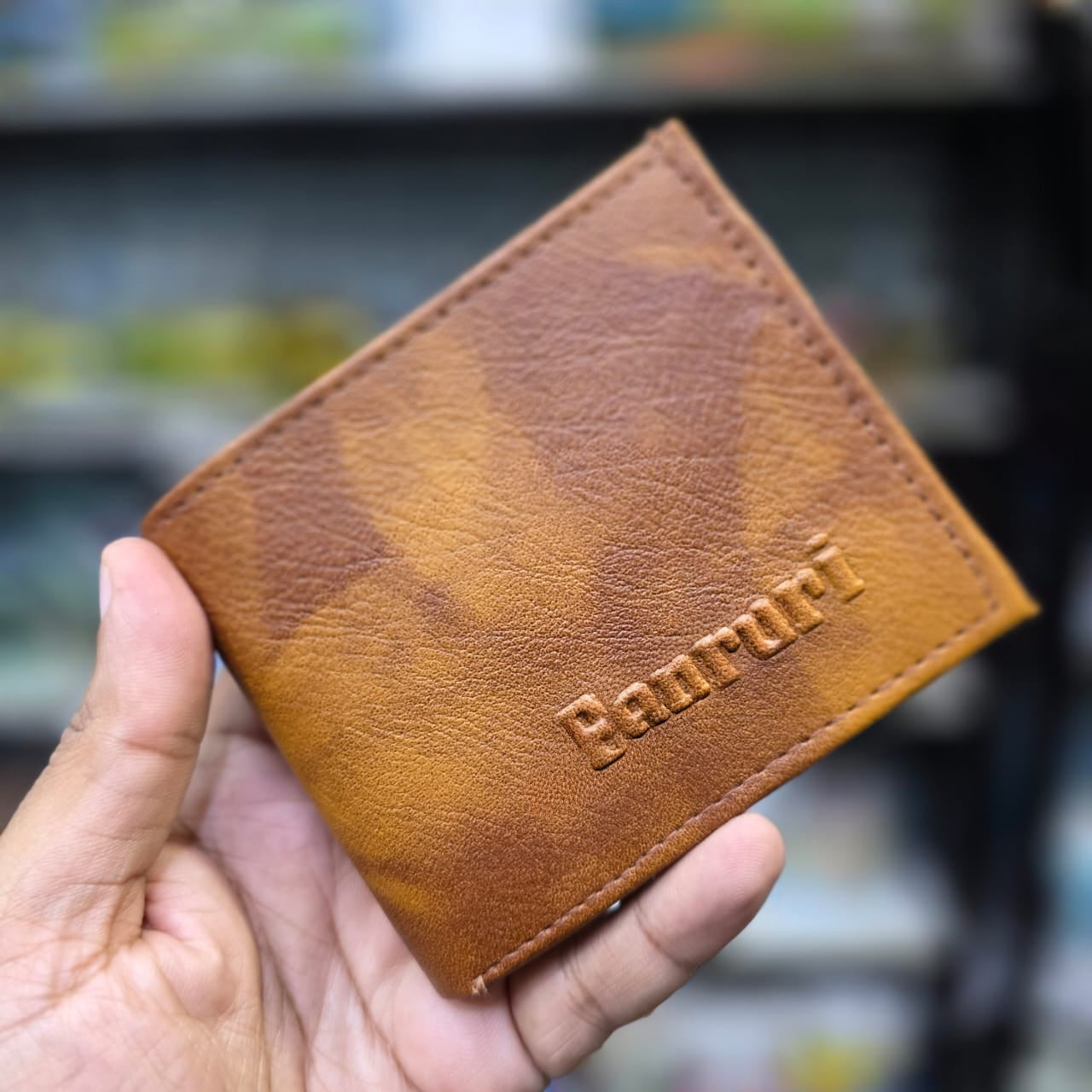 Mfw Mens Wallet Buy @100rs (Tan Fer)