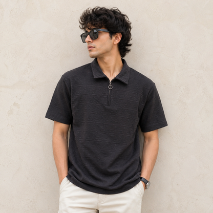 Mfw Half sleeve zipper Tshirt 1 pc @199 and 3 pcs @ 499