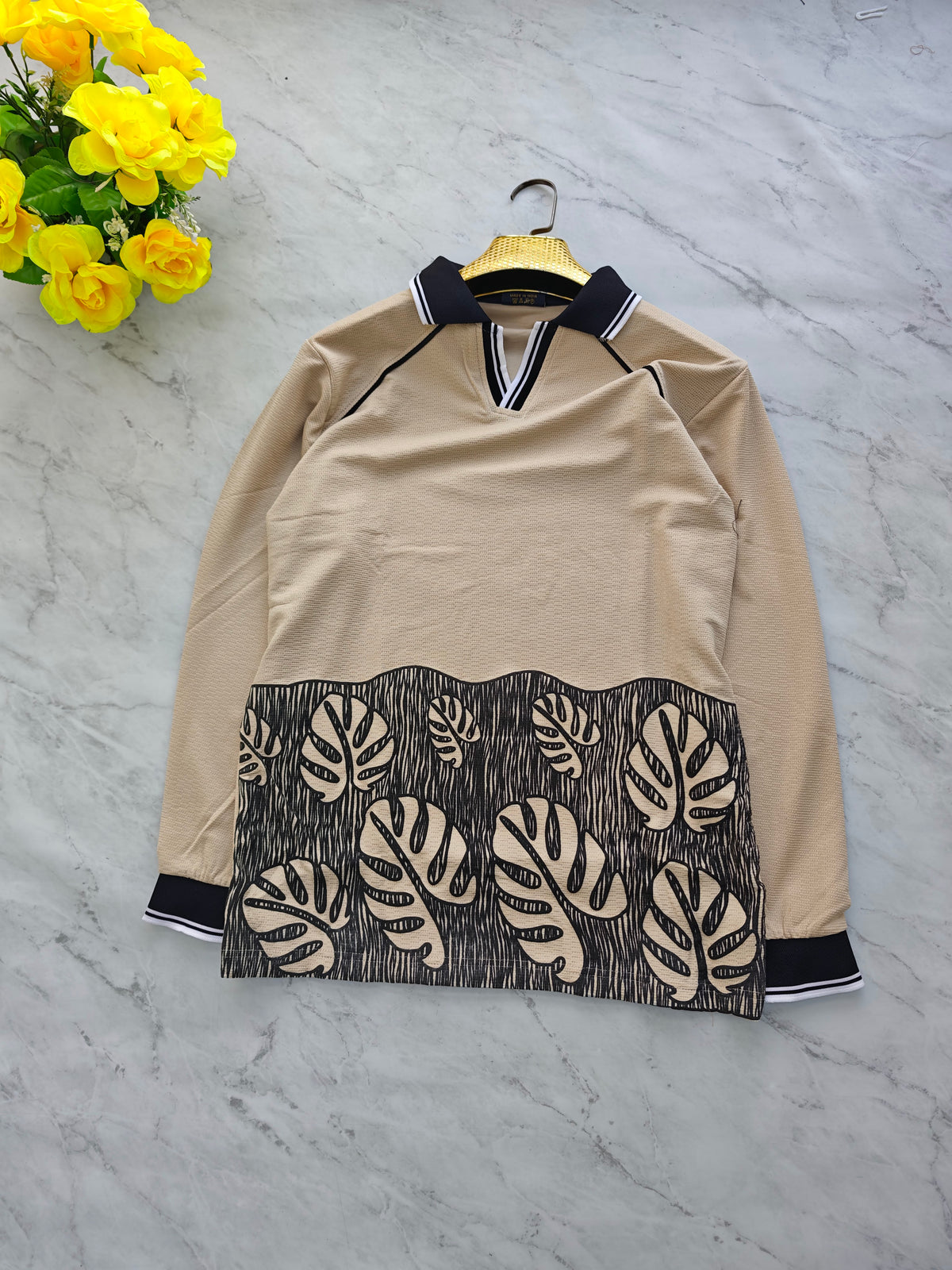 MFW french korean collar Full sleeve tshirt buy@250 rs only