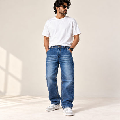 MFW Whisker type straight fit jeans pant buy 450 rs only [New model]