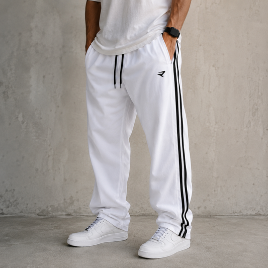 Mfw Baggy Street Wear Stripes Track pants buy 1 pc @199 3 pcs @ 499