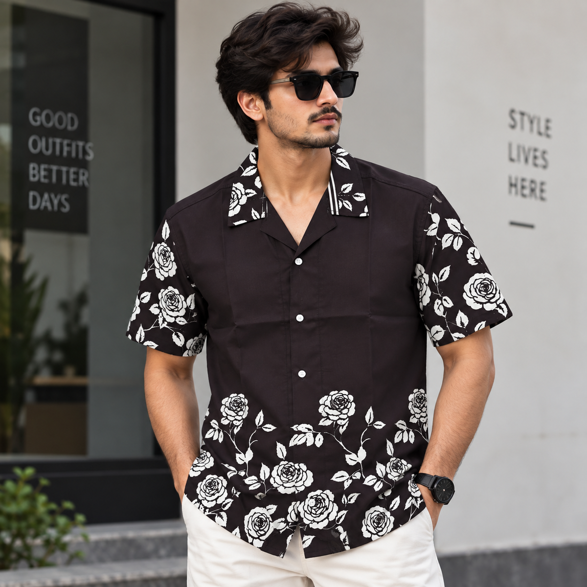 MFW Cuban collar printed shirts Buy @250 rs only