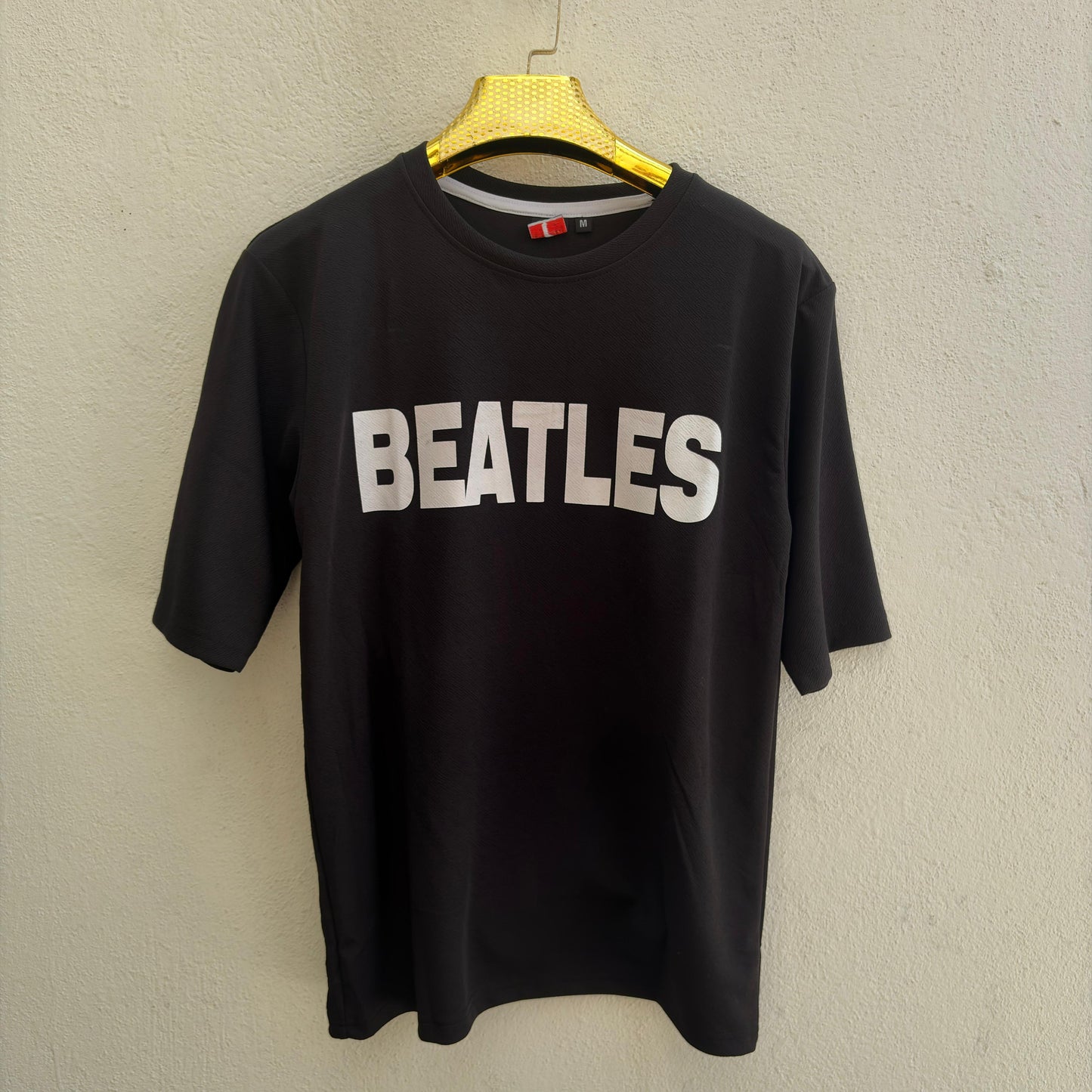 Round neck Front and back print drop shoulder Tshirt 1 pc @199 and 3 pcs @ 499(Beatles Design)