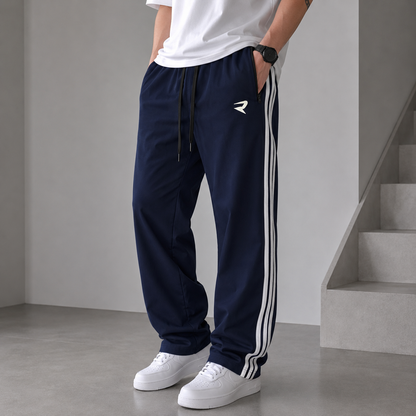 NS 3 Line baggy type track pants buy 3 pcs @499(Pls read description before ordering)[Navy]