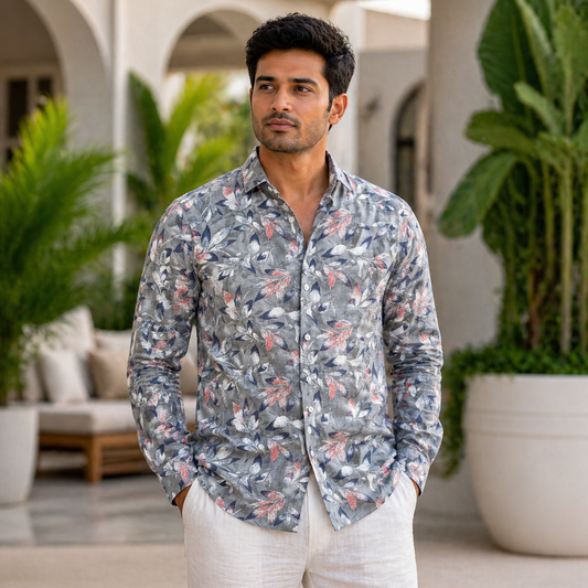 Mfw Foil Printed Premium Shirt buy @300rs