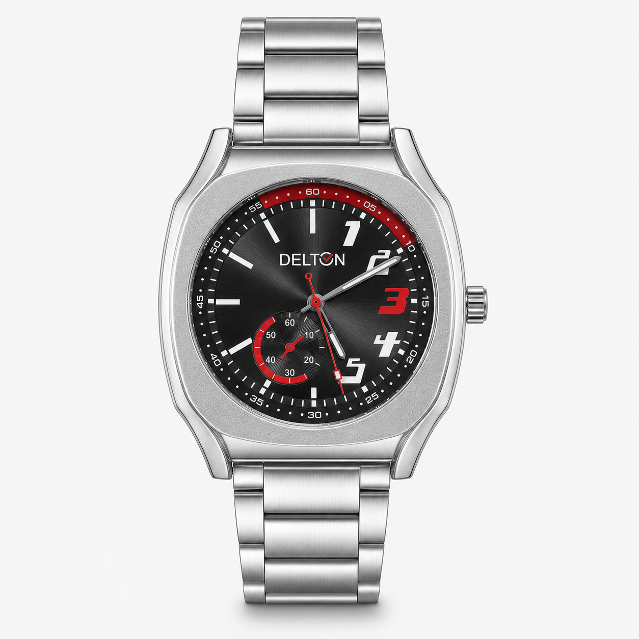 Mens most trendy Sliver strap watches @200