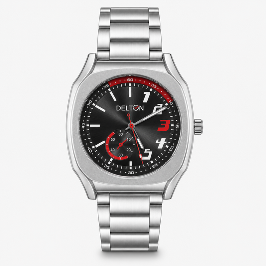 Mens most trendy Sliver strap watches @200