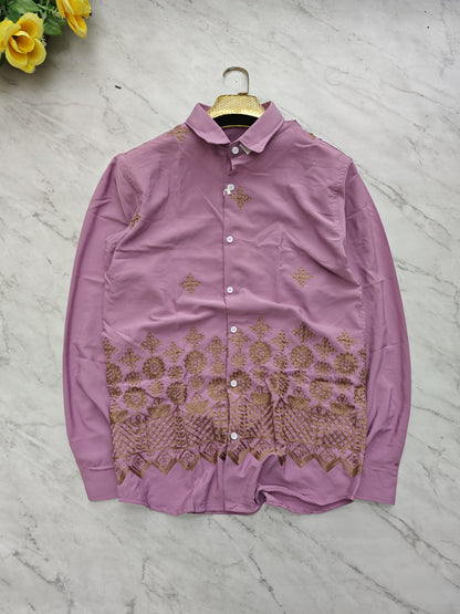 MFW viscose bottom embroidery Shirts single pcs @350 and Buy 3 pc combo @999