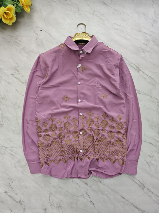 MFW viscose bottom embroidery Shirts single pcs @350 and Buy 3 pc combo @999