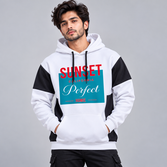 Men's Full sleeve Stylish front print premium  Hoodies tshirt single pcs @249(grey) (Fabric Reference – Please Read Description)