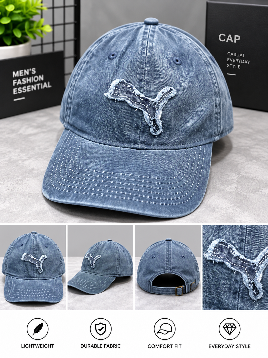 Denim Style cap buy @200rs