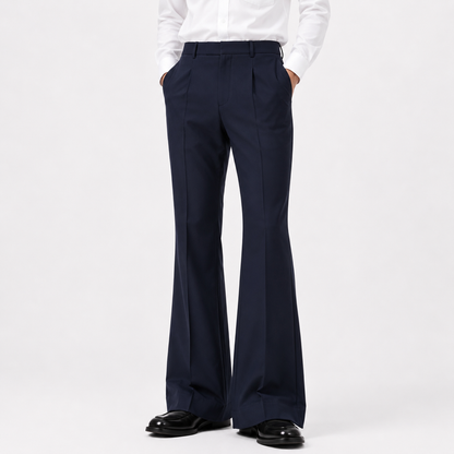 Mfw men's  boot cut pants buy 3 pant @ 1200(Navy)