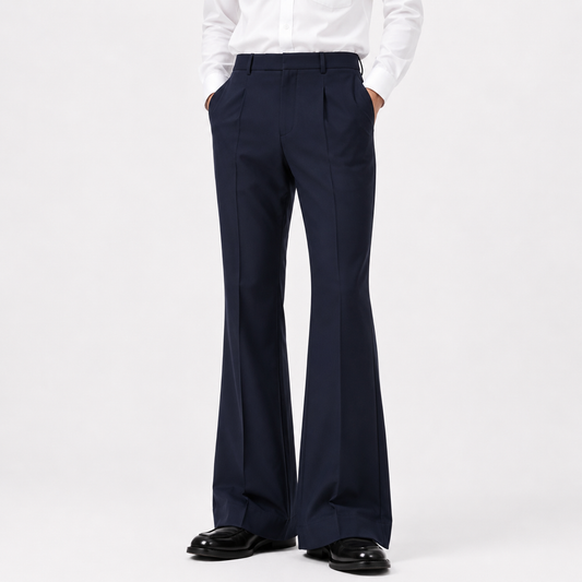 Mfw men's  boot cut pants buy 3 pant @ 1200(Navy)
